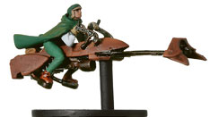 Commando on Speeder Bike